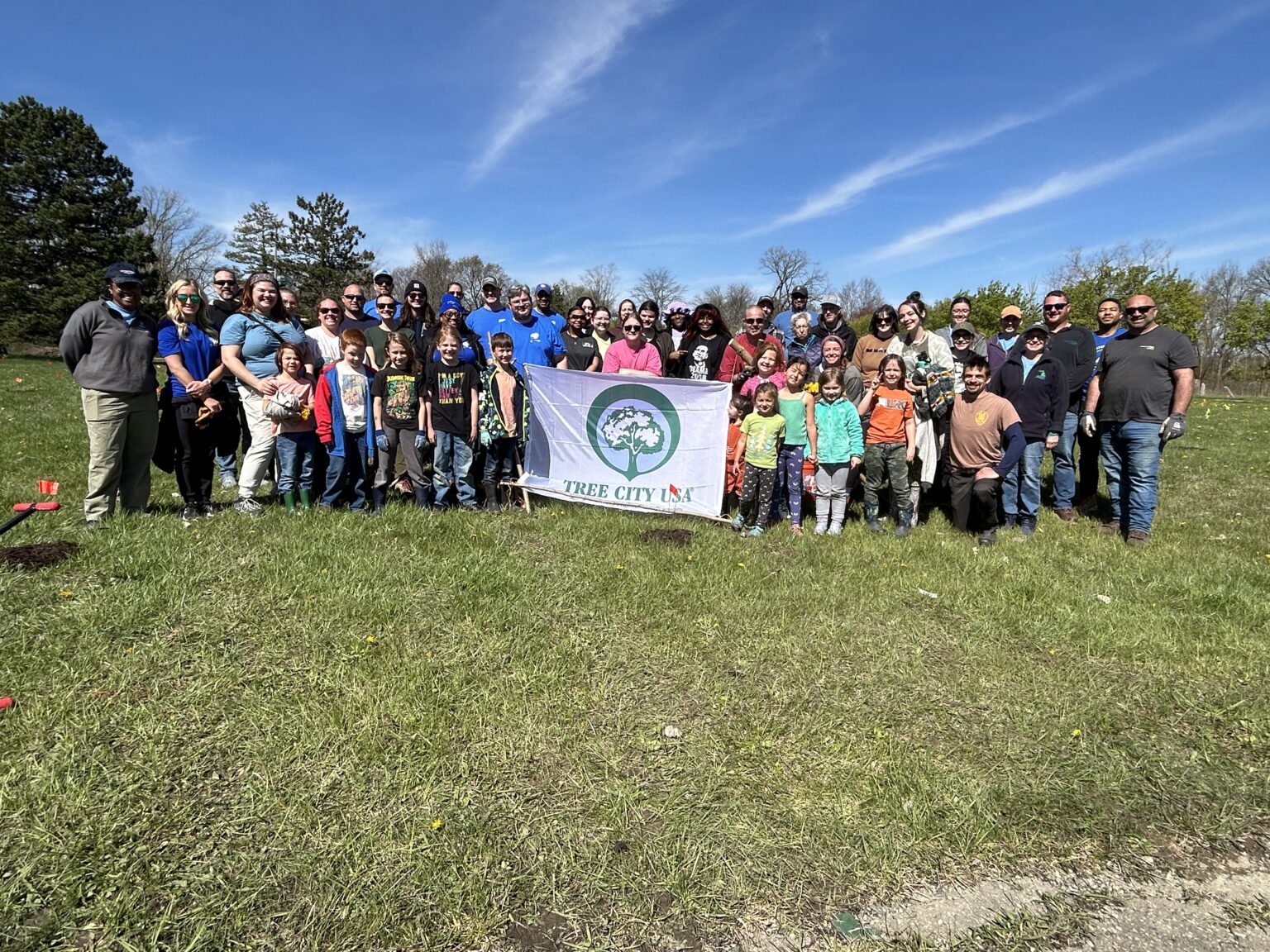 City of Flint celebrates Arbor Day with tree planting in Broome Park ...