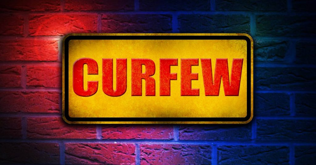 Curfew Image on Brick Background 1024x535